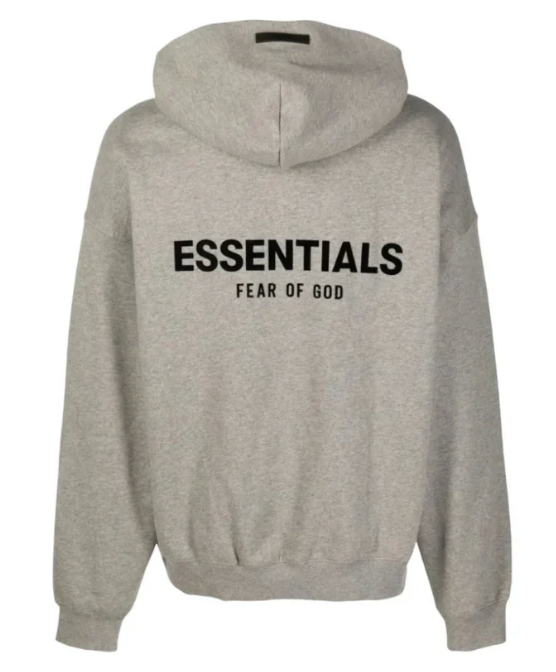 Hoodie essentials gris obscuro ORIGINAL