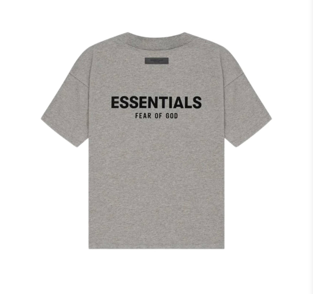 Playera essentials gris obscuro