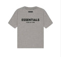 Playera essentials gris obscuro